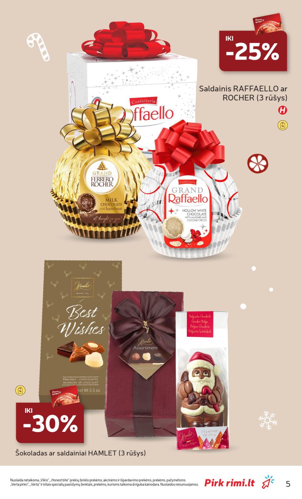 RIMI - Kalėdinių SALDUMYNŲ asortimento katalogas (2025 12 02 - 2025 12 15) | 5