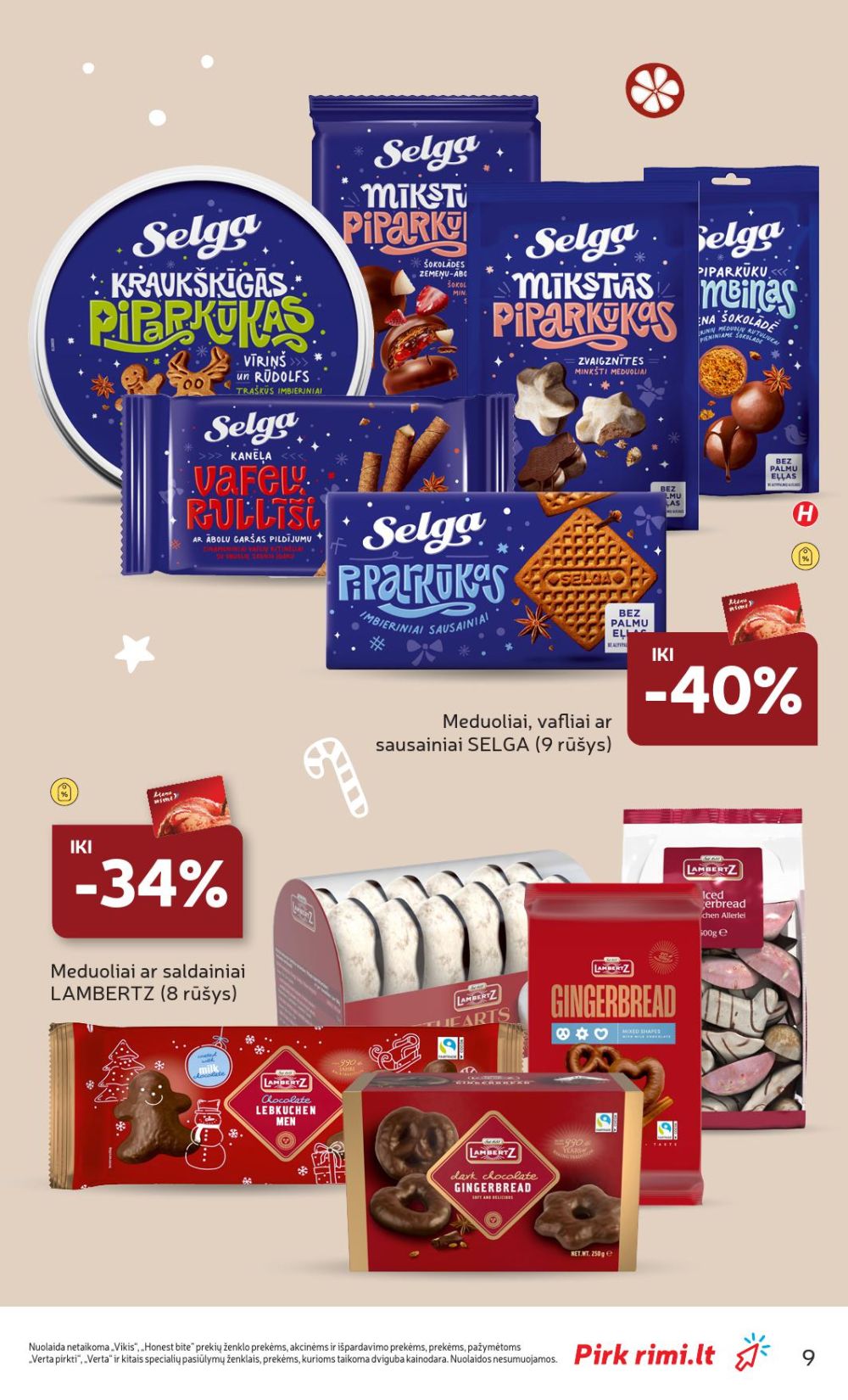 RIMI - Kalėdinių SALDUMYNŲ asortimento katalogas (2025 12 02 - 2025 12 15) | 9
