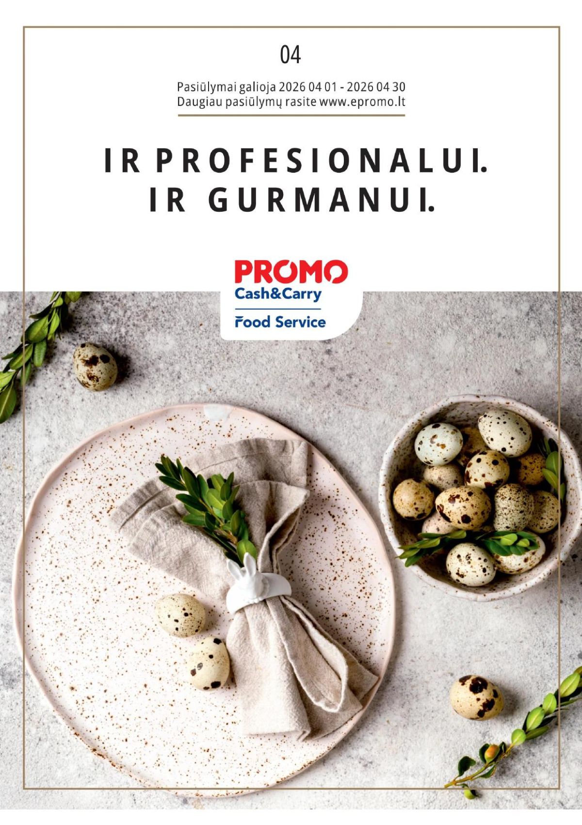 PROMO Cash&Carry (2026 04 01 - 2026 04 30) | 1