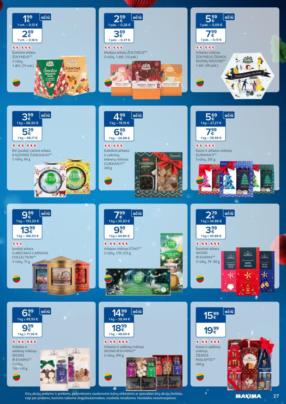 MAXIMA - Daugiau laiko Kalėdoms (2025 11 11 - 2025 11 17) | 27