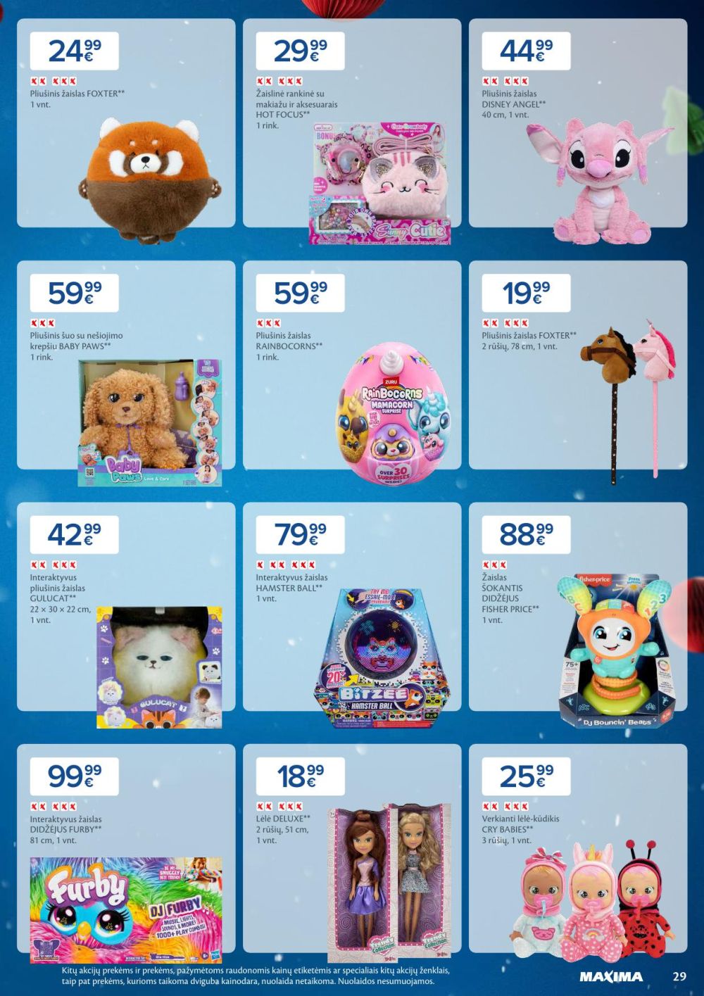 MAXIMA - Daugiau laiko Kalėdoms (2025 11 11 - 2025 11 17) | 29