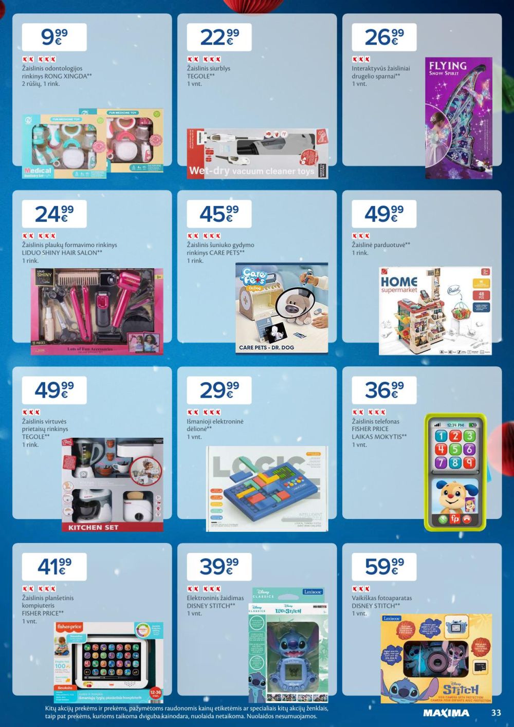 MAXIMA - Daugiau laiko Kalėdoms (2025 11 11 - 2025 11 17) | 33