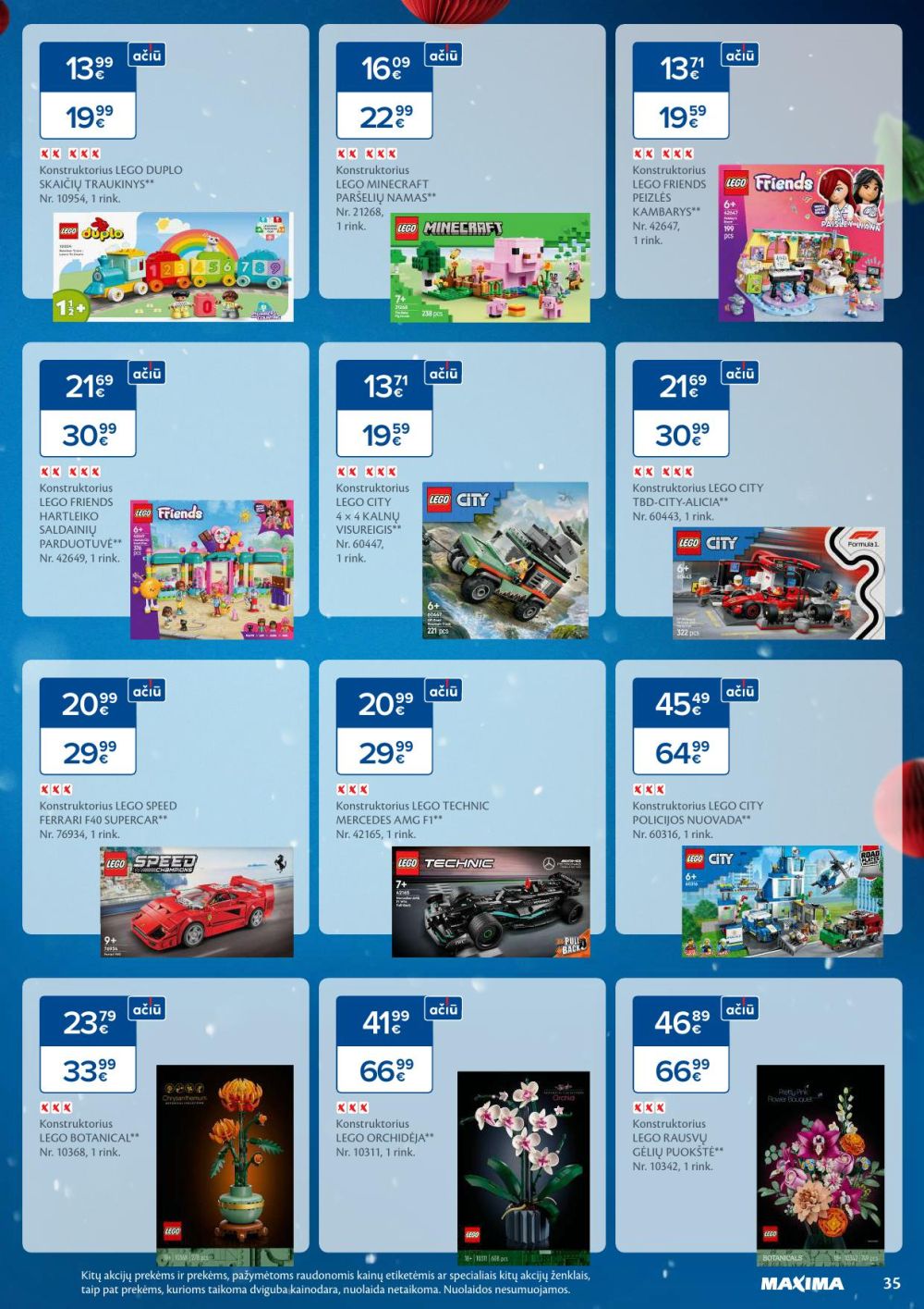 MAXIMA - Daugiau laiko Kalėdoms (2025 11 11 - 2025 11 17) | 35