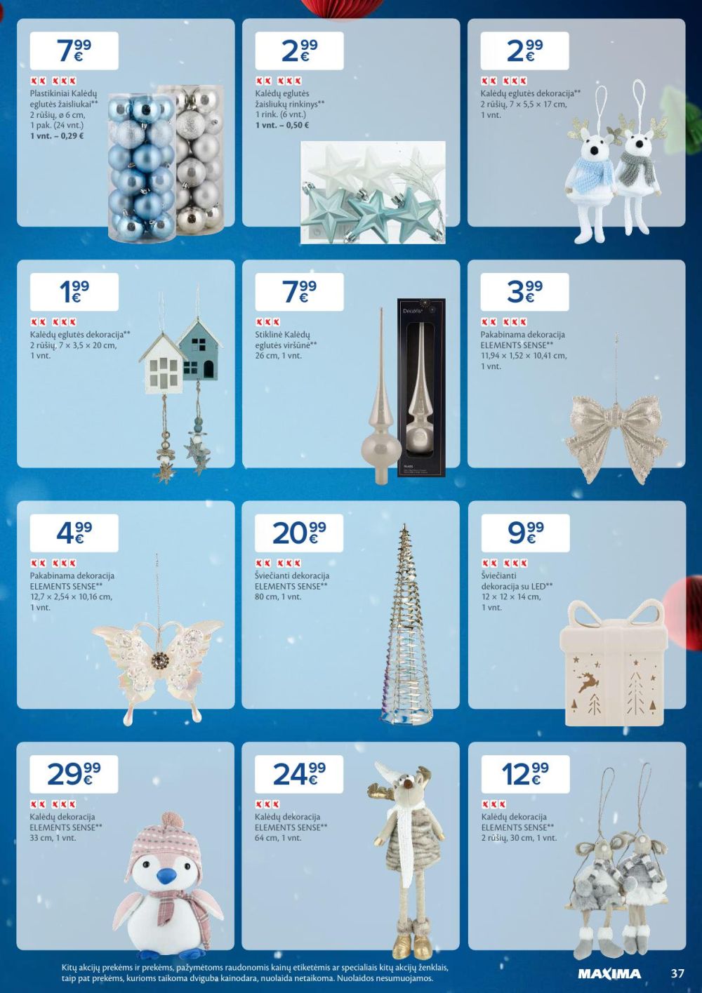 MAXIMA - Daugiau laiko Kalėdoms (2025 11 11 - 2025 11 17) | 37