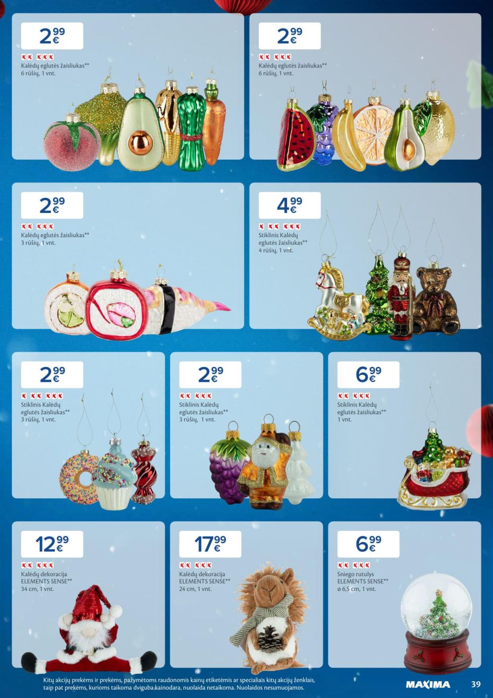 MAXIMA - Daugiau laiko Kalėdoms (2025 11 11 - 2025 11 17) | 39