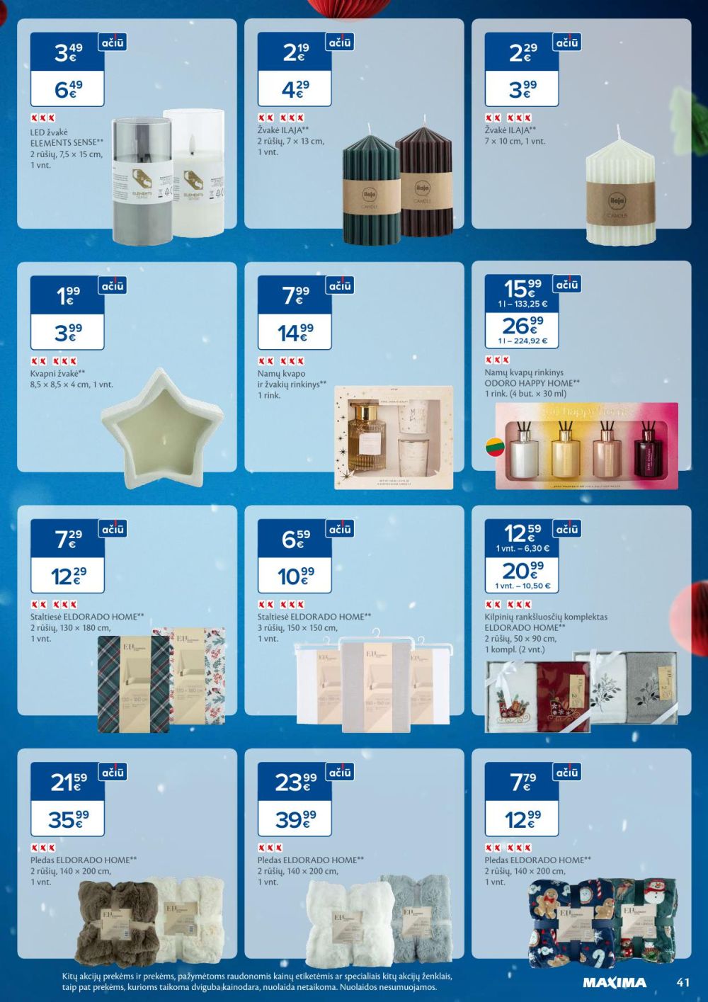 MAXIMA - Daugiau laiko Kalėdoms (2025 11 11 - 2025 11 17) | 41