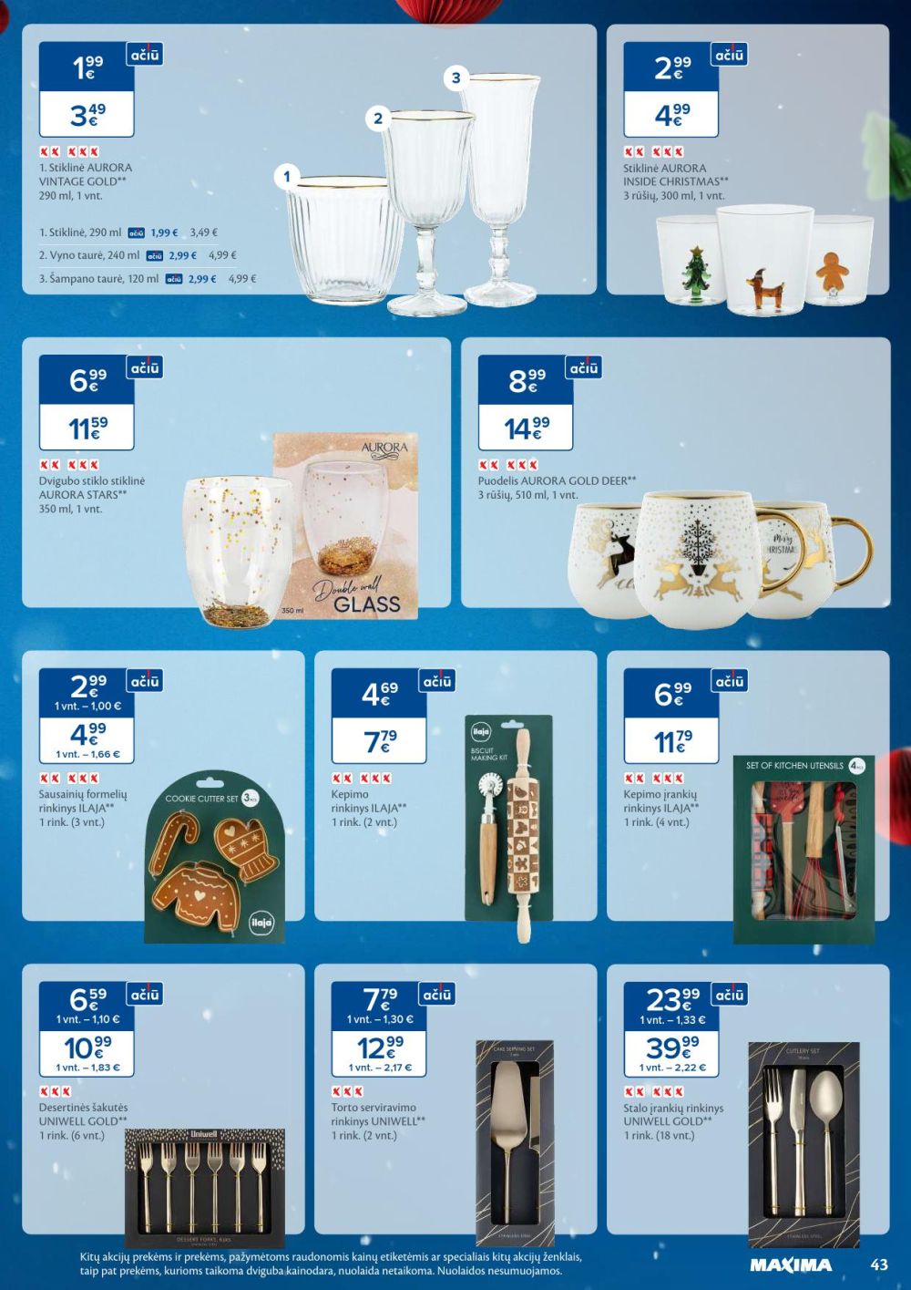 MAXIMA - Daugiau laiko Kalėdoms (2025 11 11 - 2025 11 17) | 43