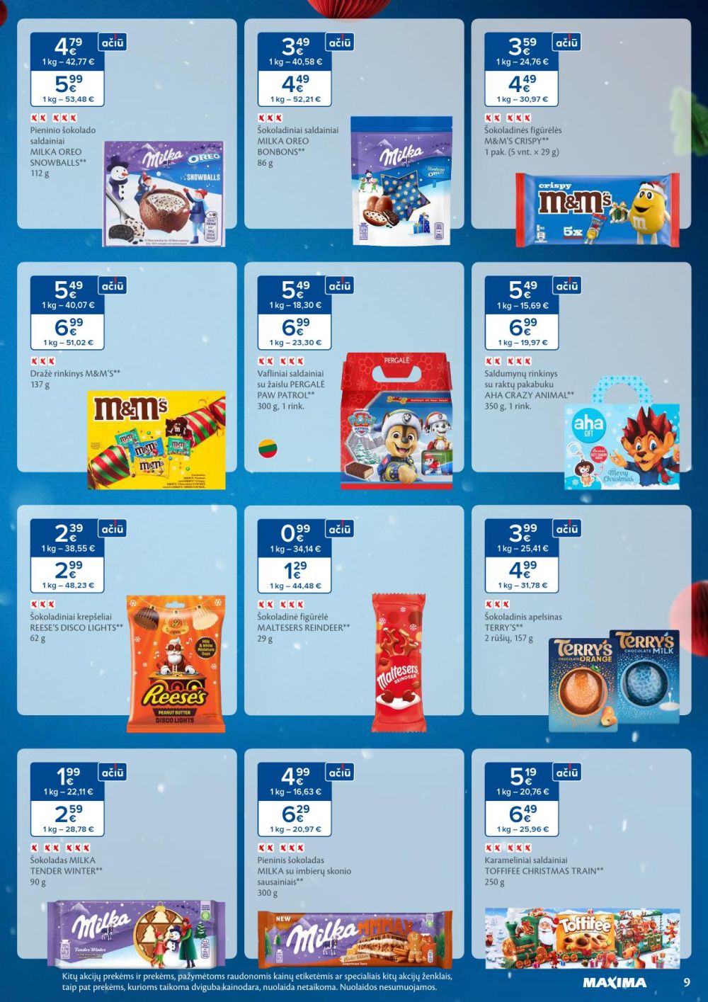 MAXIMA - Daugiau laiko Kalėdoms (2025 11 11 - 2025 11 17) | 9