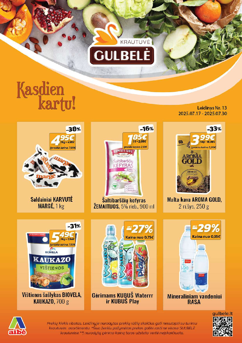 Gulbelės leidinys Nr. 13 (2025-07-17 - 2025-07-30) | 1