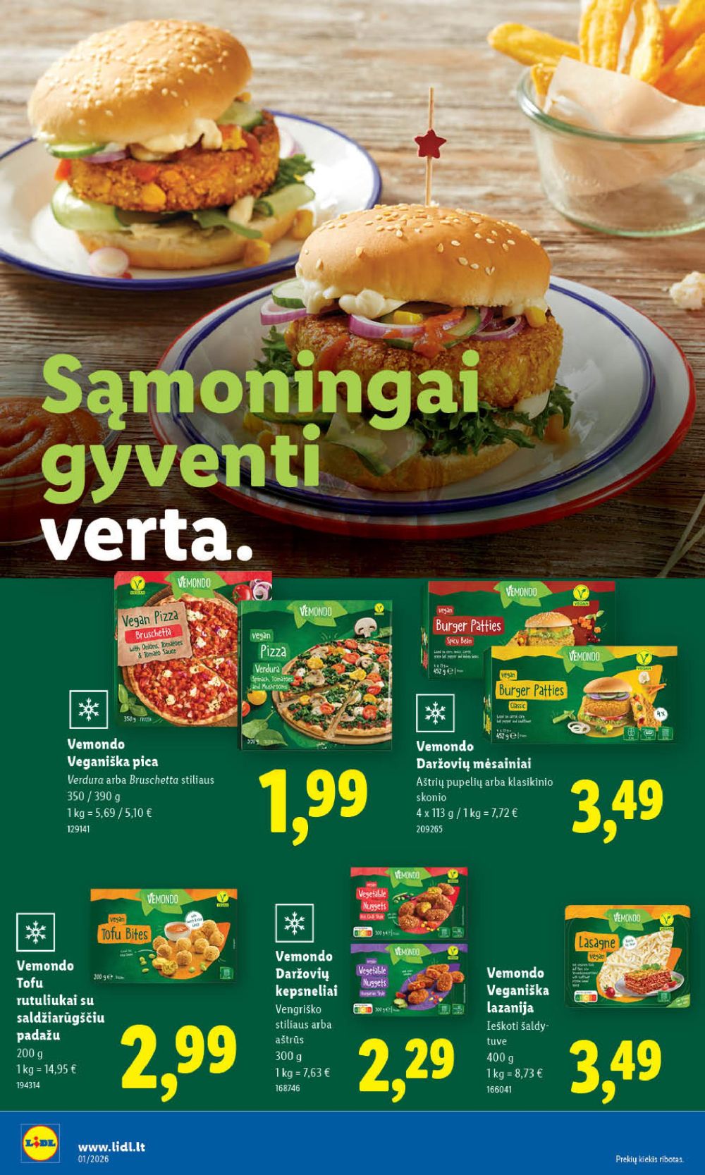 LIDL - Maisto prekių pasiūlymai (2025 12 29 - 2026 01 04) | 14