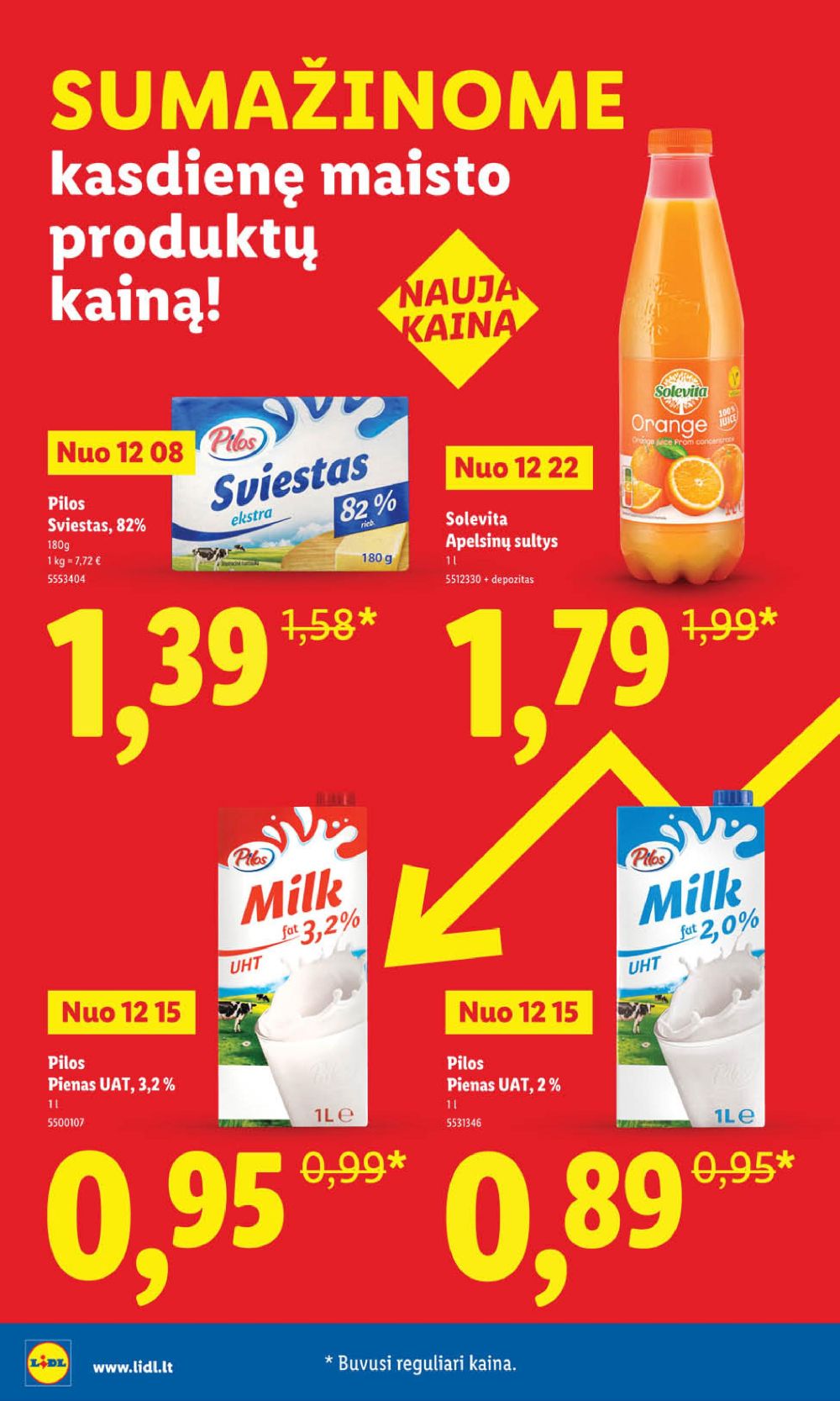 LIDL - Maisto prekių pasiūlymai (2025 12 29 - 2026 01 04) | 3