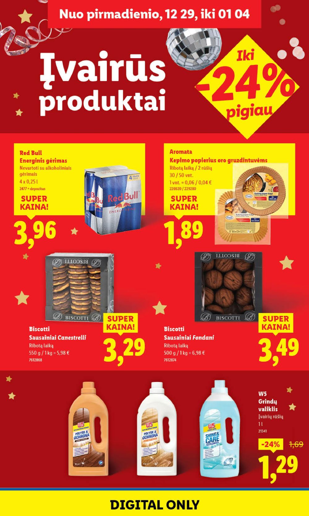 LIDL - Maisto prekių pasiūlymai (2025 12 29 - 2026 01 04) | 32