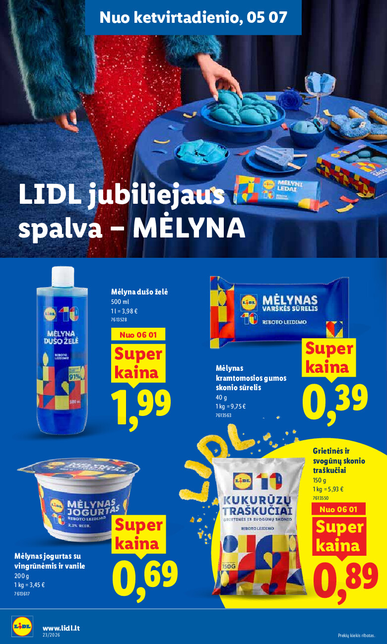 MAISTO PREKIŲ PASIŪLYMAI (2026-06-01 - 2026-06-07) | 2