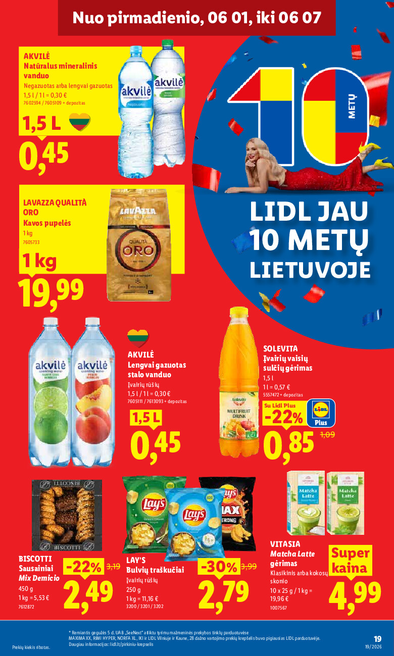 MAISTO PREKIŲ PASIŪLYMAI (2026-06-01 - 2026-06-07) | 19