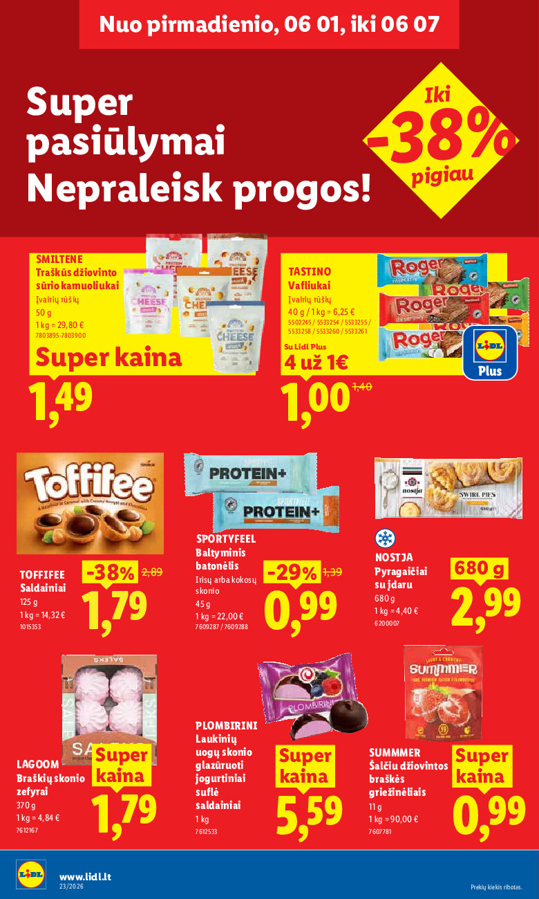 MAISTO PREKIŲ PASIŪLYMAI (2026-06-01 - 2026-06-07) | 20