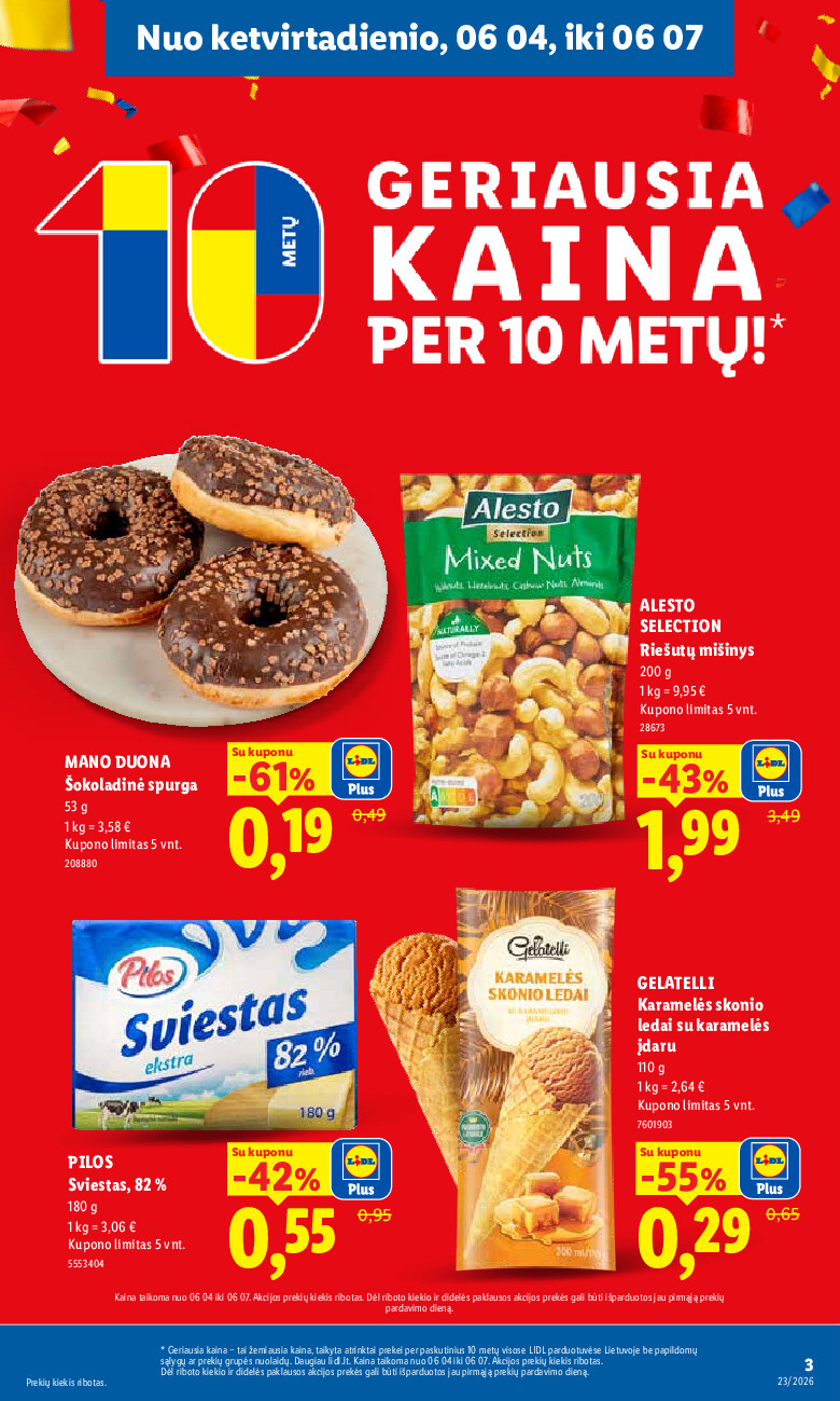MAISTO PREKIŲ PASIŪLYMAI (2026-06-01 - 2026-06-07) | 3