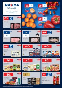 MAXIMA - Kaininis leidinys Nr.51-52 (2025 12 16 - 2025 12 28)