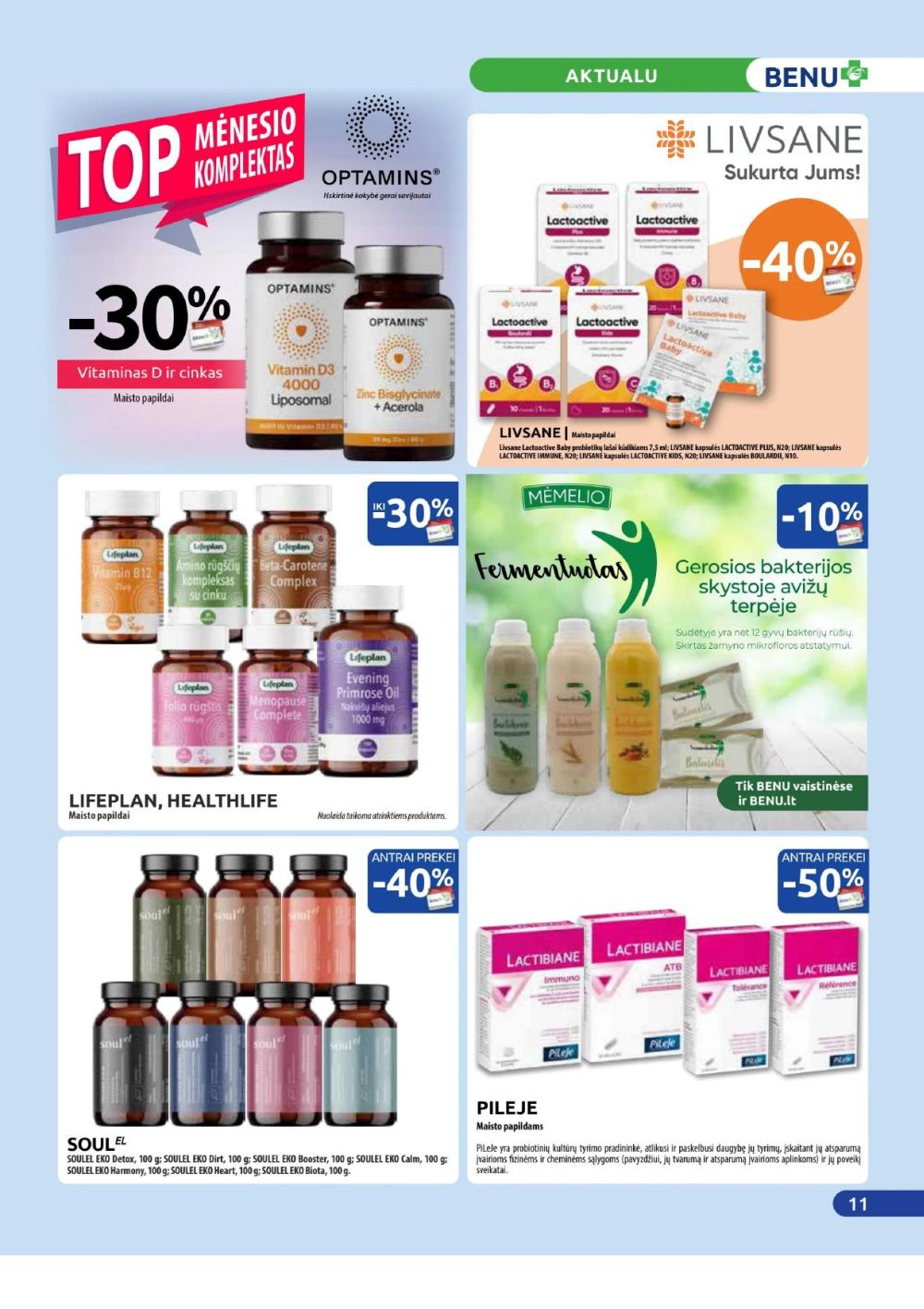 BENU VAISTINĖ (2025 11 01 - 2025 11 30) | 11