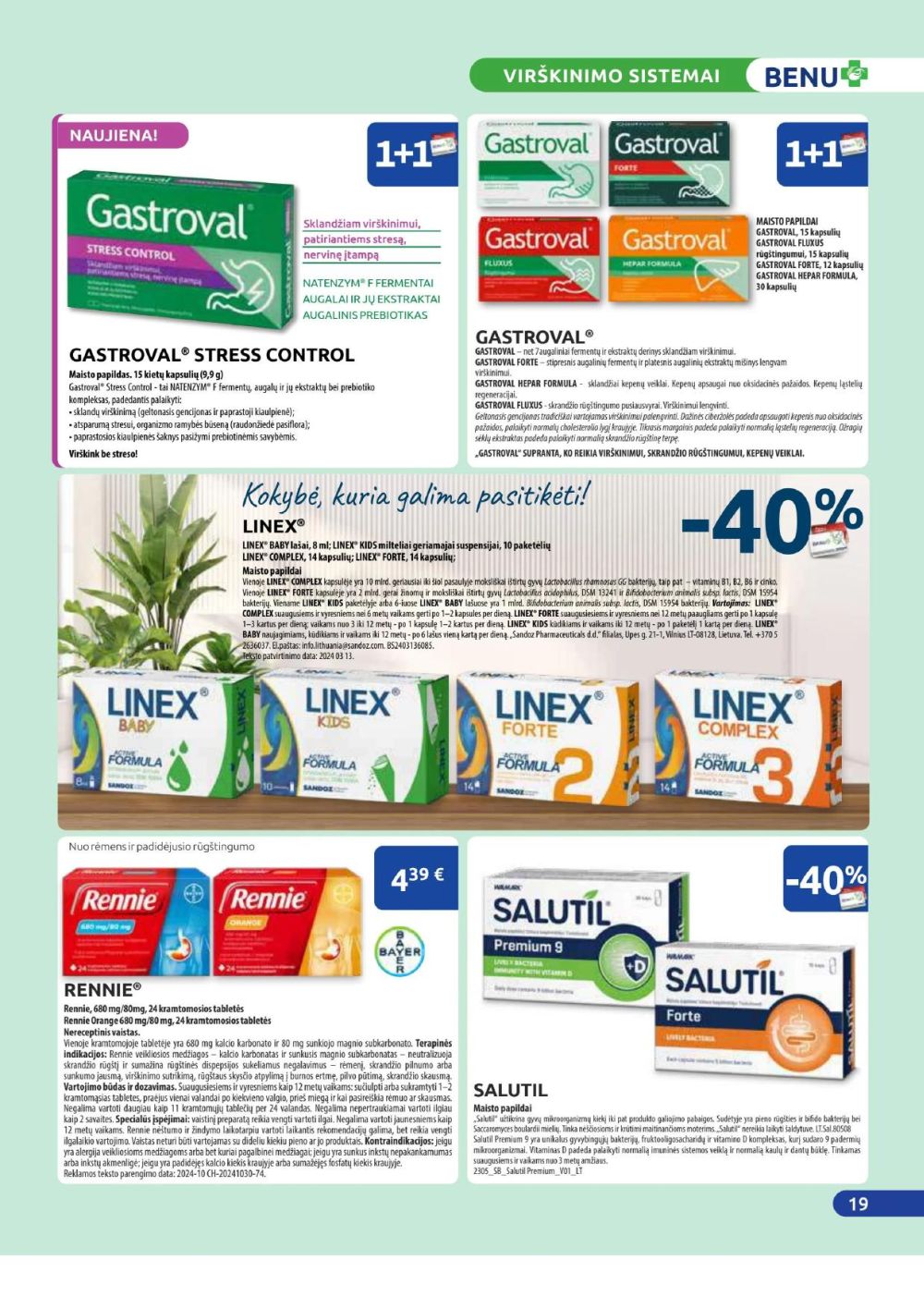 BENU VAISTINĖ (2025 11 01 - 2025 11 30) | 19