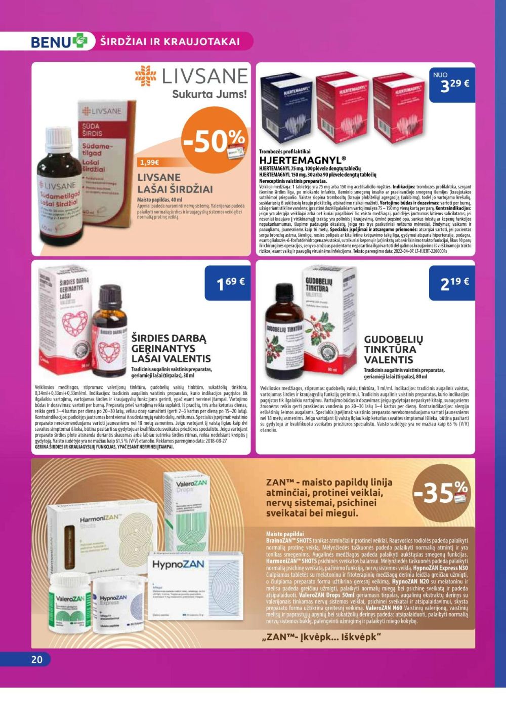 BENU VAISTINĖ (2025 11 01 - 2025 11 30) | 20