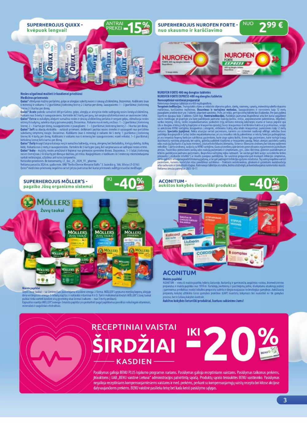 BENU VAISTINĖ (2025 11 01 - 2025 11 30) | 3