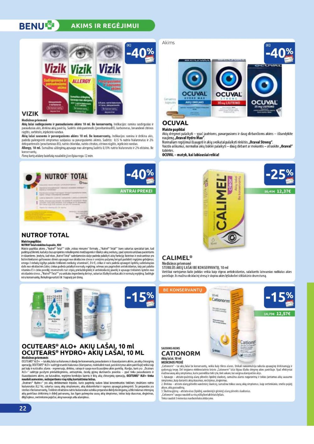 BENU VAISTINĖ (2025 11 01 - 2025 11 30) | 22