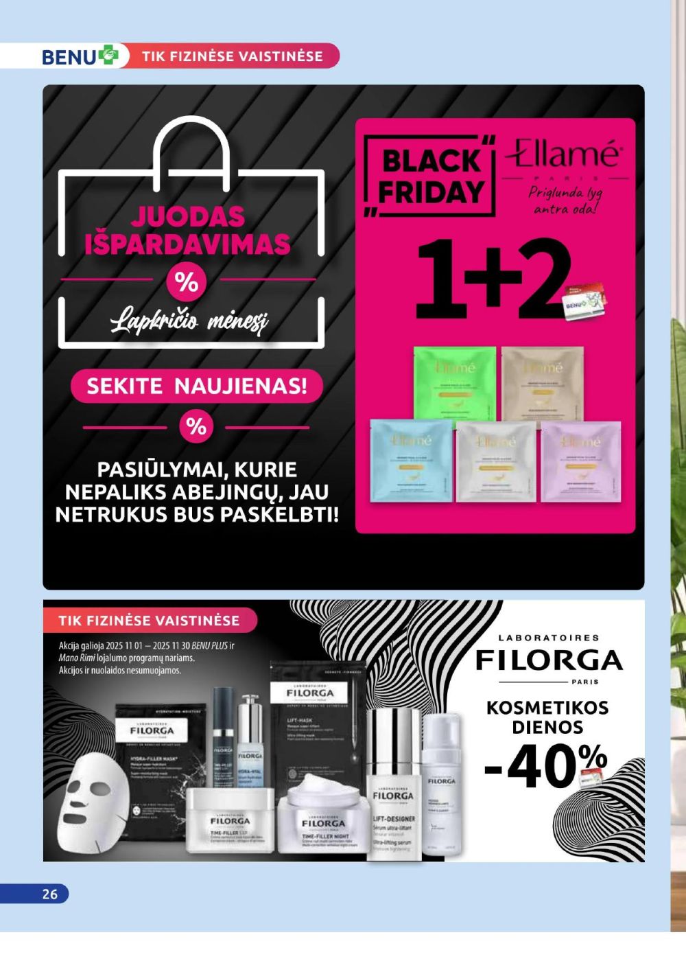 BENU VAISTINĖ (2025 11 01 - 2025 11 30) | 26