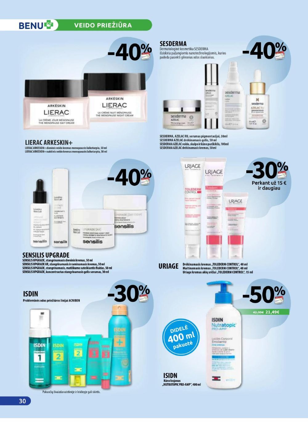 BENU VAISTINĖ (2025 11 01 - 2025 11 30) | 30