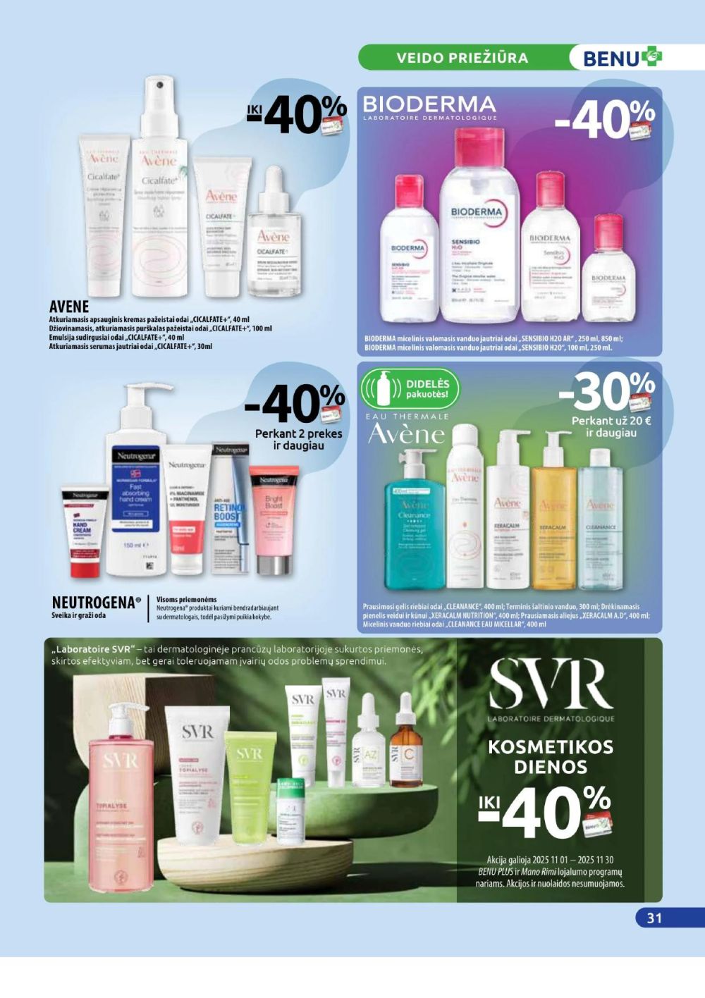 BENU VAISTINĖ (2025 11 01 - 2025 11 30) | 31