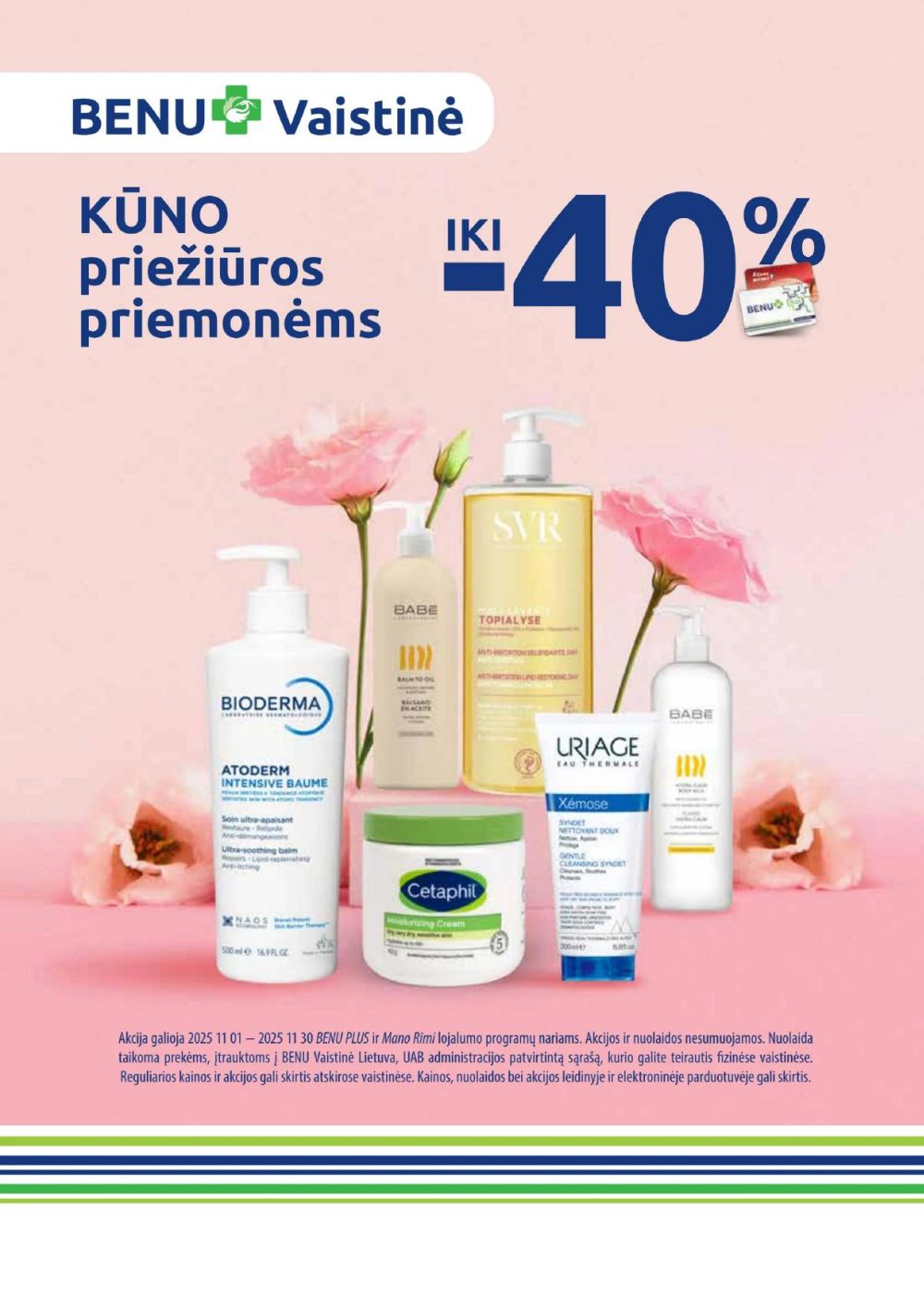 BENU VAISTINĖ (2025 11 01 - 2025 11 30) | 40