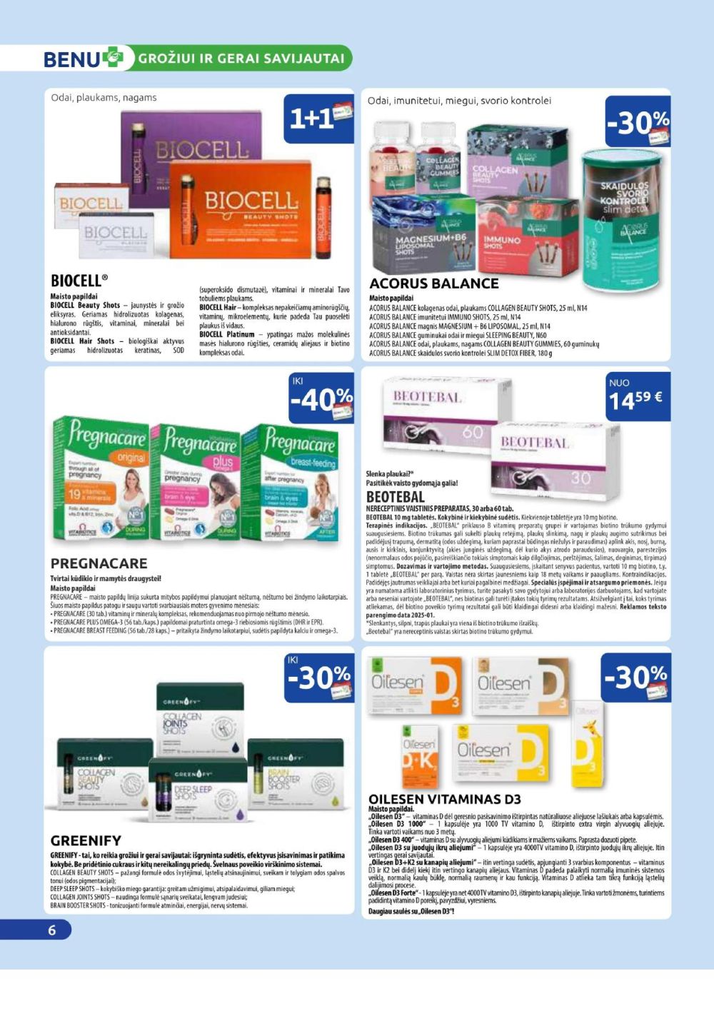 BENU VAISTINĖ (2025 11 01 - 2025 11 30) | 6