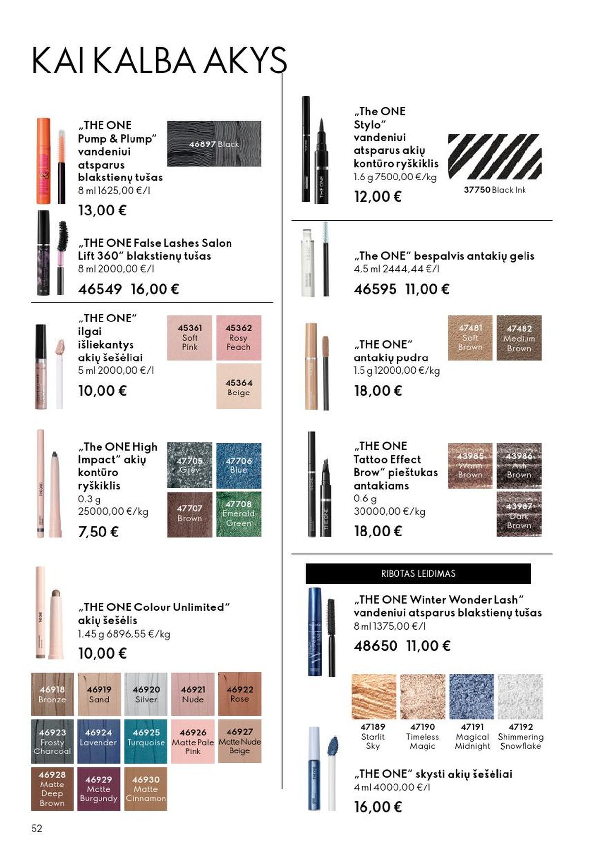 ORIFLAME - Katalogas (2026 02 18 - 2026 03 10) | 52