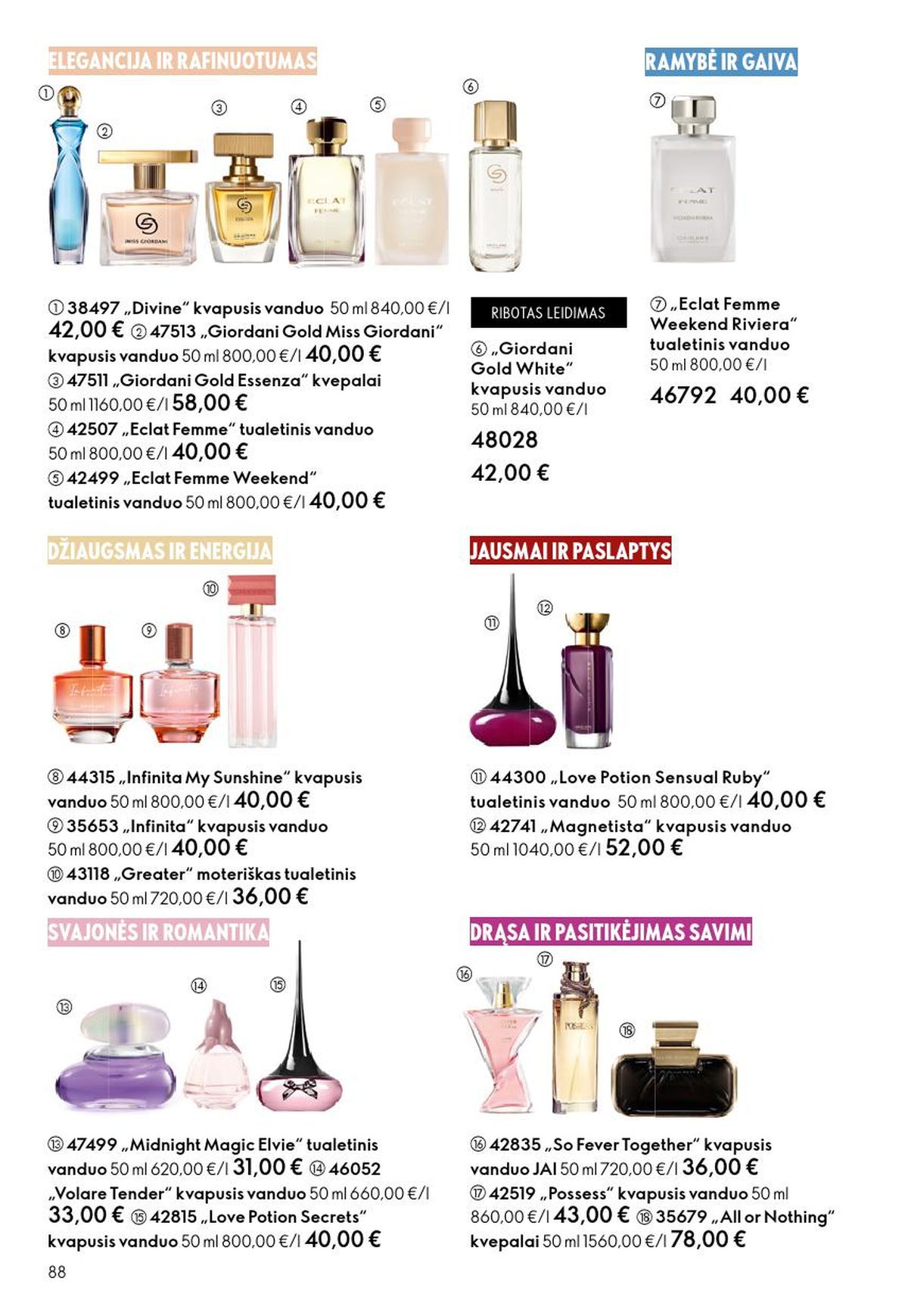 ORIFLAME - Katalogas (2026 02 18 - 2026 03 10) | 88