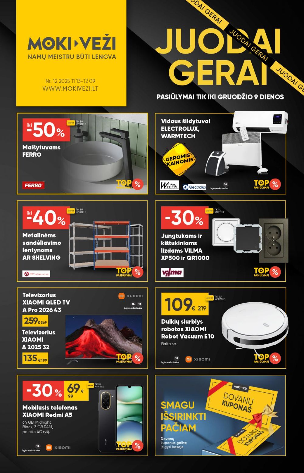 MOKI - VEŽI - Leidinys Nr.12 (2025 11 13 - 2025 12 09) | 1