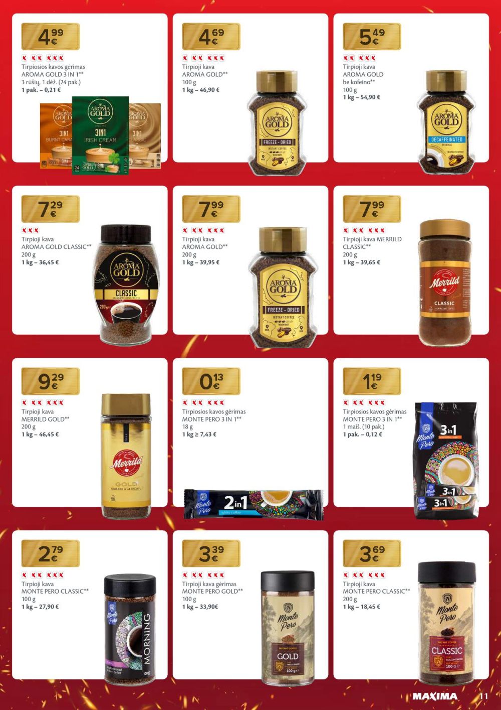 MAXIMA - Nukalta kaina – visada kaip per akciją (2026 01 20 - 2026 01 26) | 11