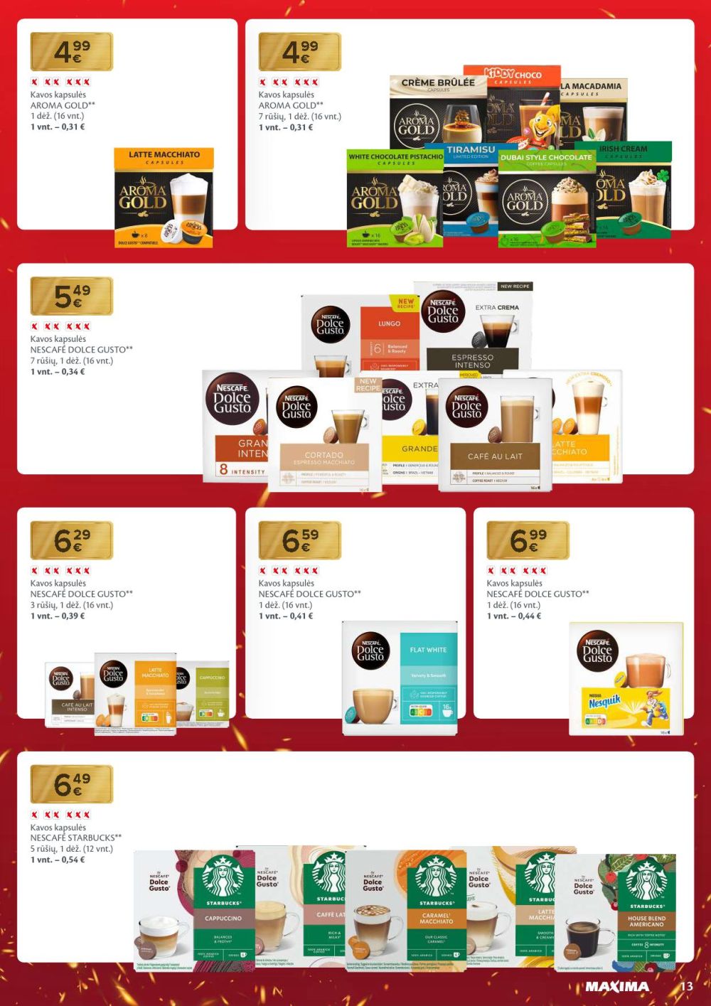 MAXIMA - Nukalta kaina – visada kaip per akciją (2026 01 20 - 2026 01 26) | 13