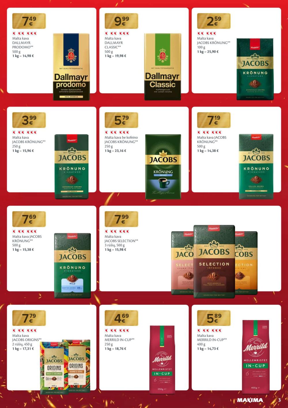 MAXIMA - Nukalta kaina – visada kaip per akciją (2026 01 20 - 2026 01 26) | 3