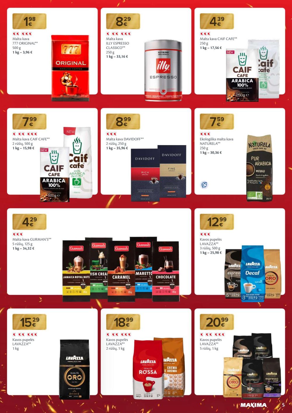 MAXIMA - Nukalta kaina – visada kaip per akciją (2026 01 20 - 2026 01 26) | 5