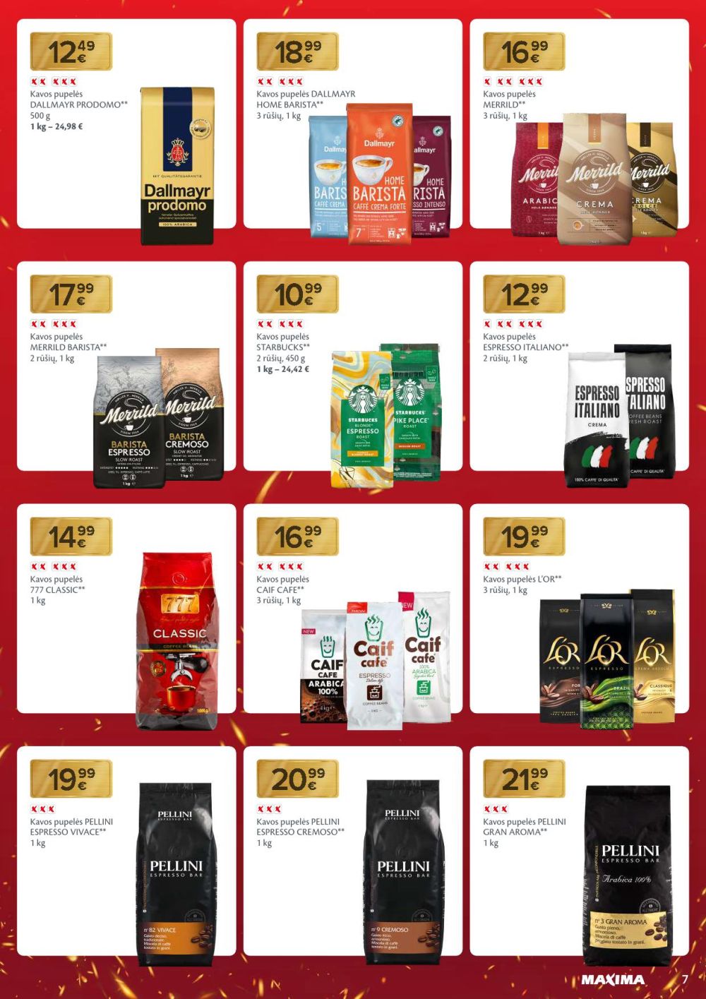 MAXIMA - Nukalta kaina – visada kaip per akciją (2026 01 20 - 2026 01 26) | 7
