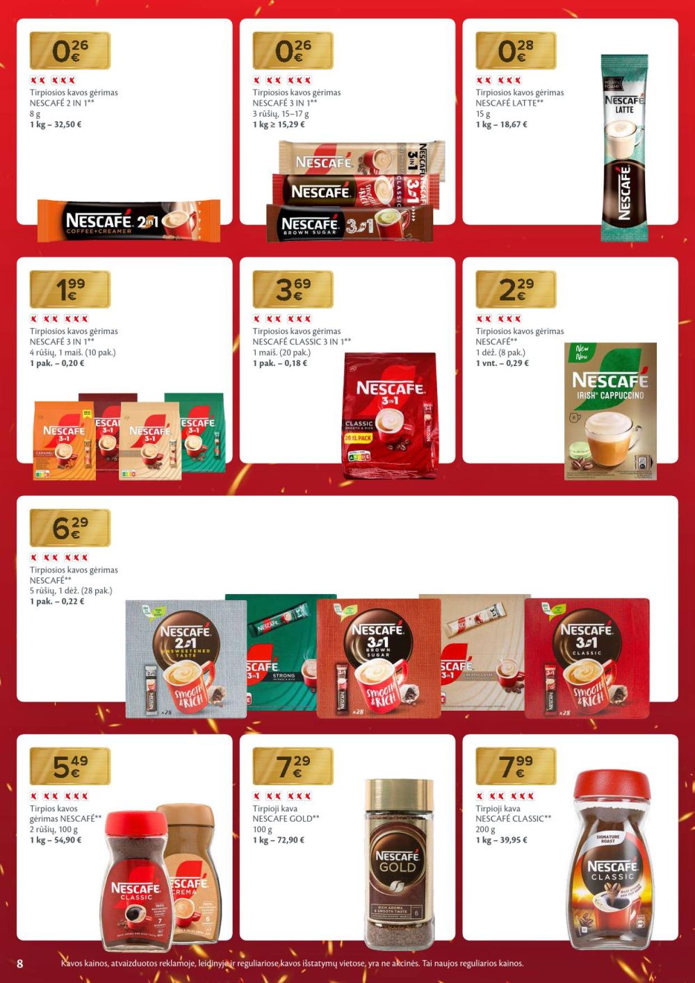 MAXIMA - Nukalta kaina – visada kaip per akciją (2026 01 20 - 2026 01 26) | 8