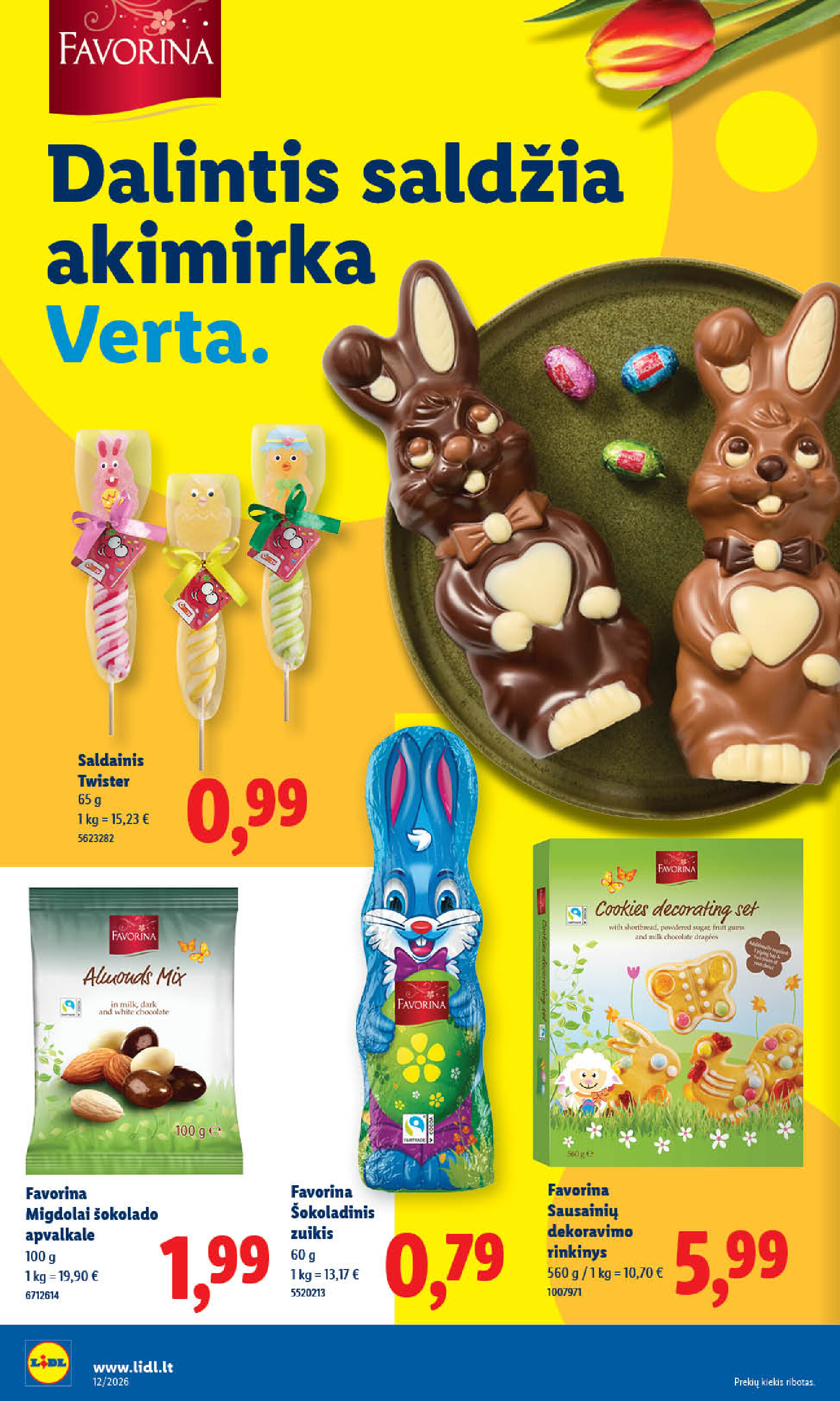 MAISTO PREKIŲ PASIŪLYMAI (2026-03-16 - 2026-03-22) | 16