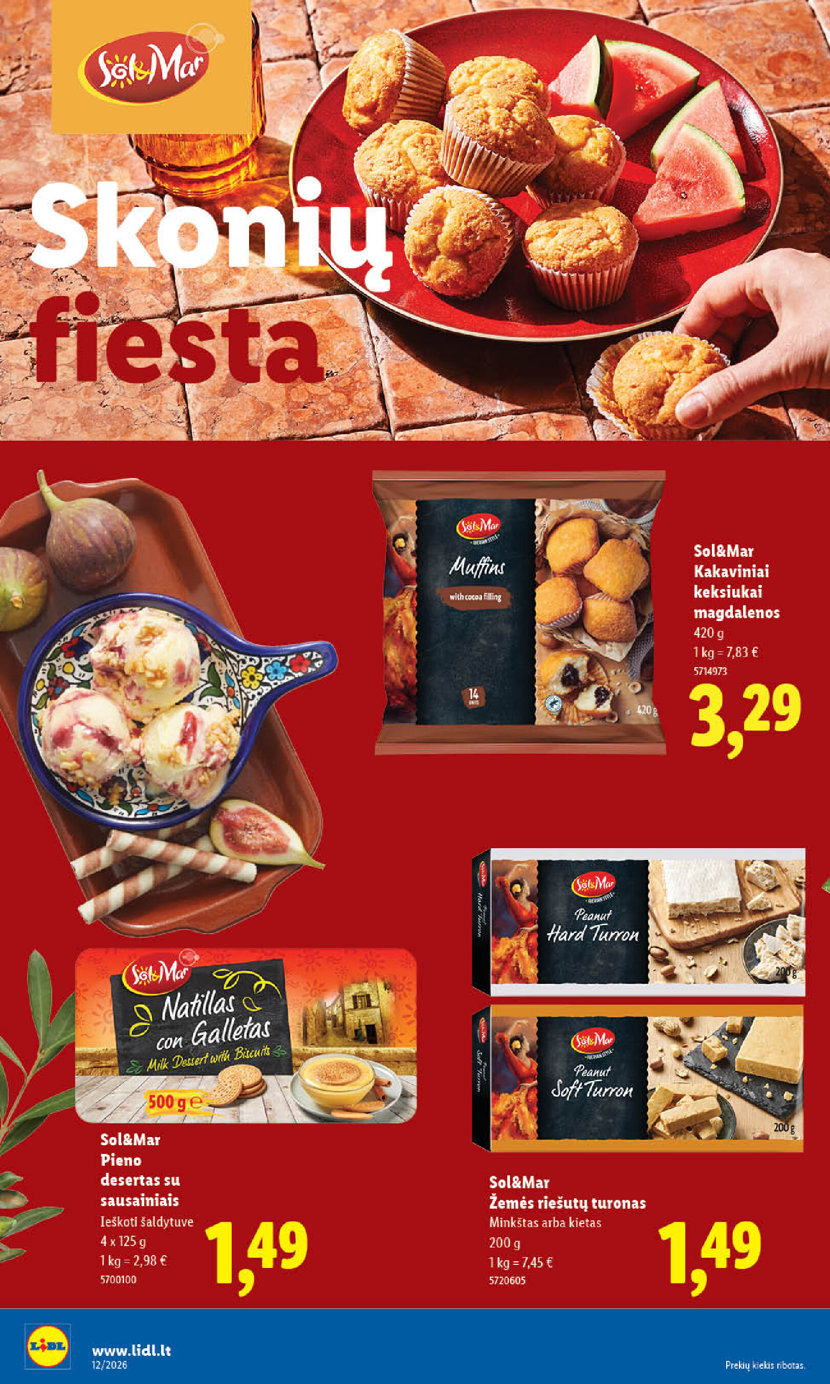 MAISTO PREKIŲ PASIŪLYMAI (2026-03-16 - 2026-03-22) | 25