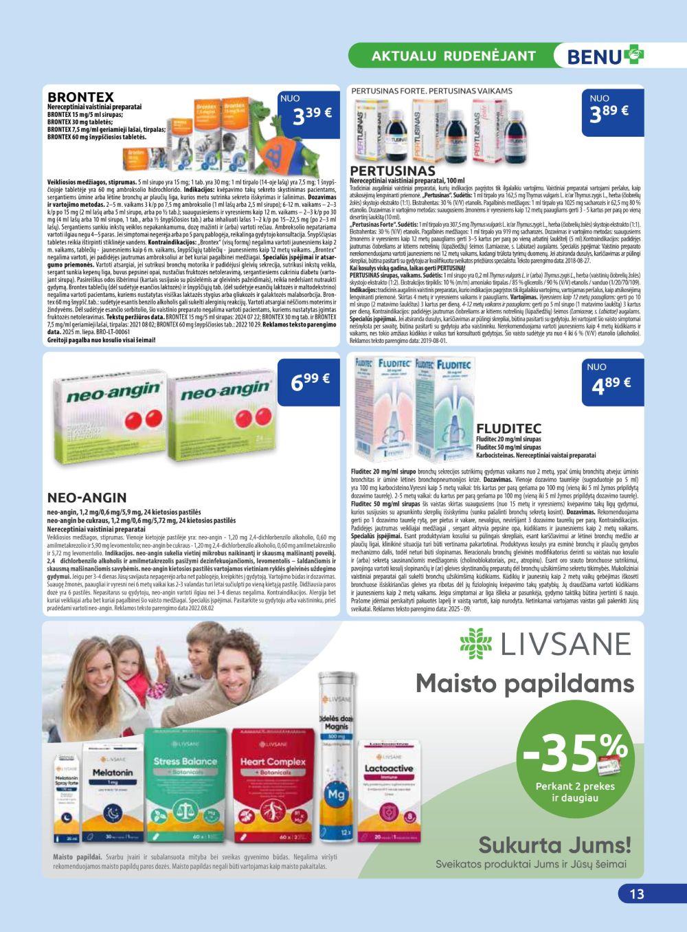 BENU VAISTINĖ (2025 10 01 - 2025 10 31) | 13