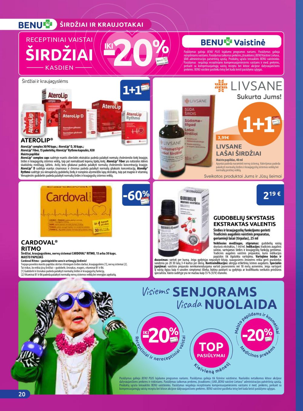 BENU VAISTINĖ (2025 10 01 - 2025 10 31) | 20