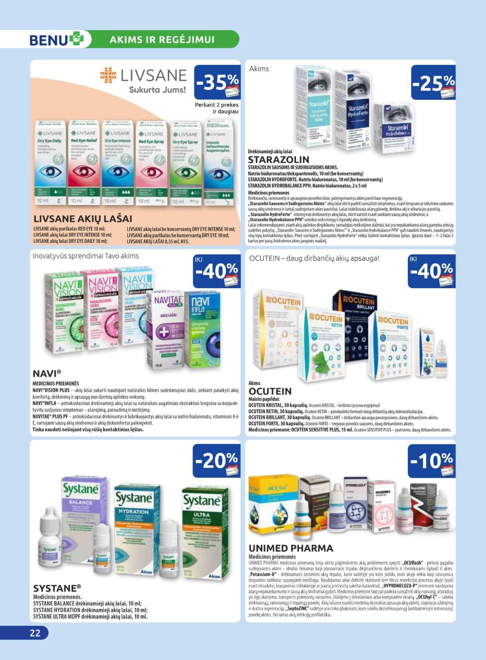 BENU VAISTINĖ (2025 10 01 - 2025 10 31) | 22