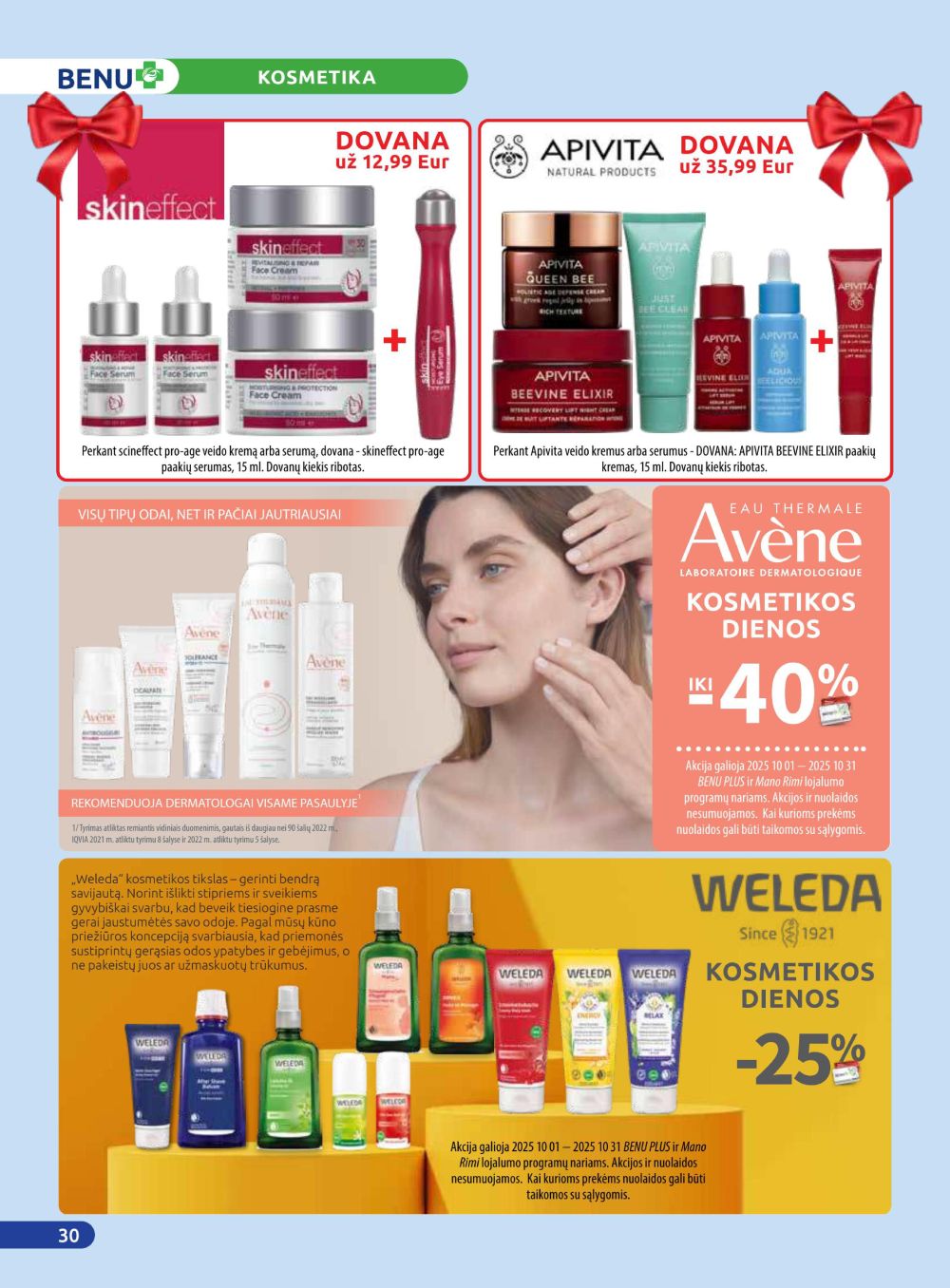 BENU VAISTINĖ (2025 10 01 - 2025 10 31) | 30