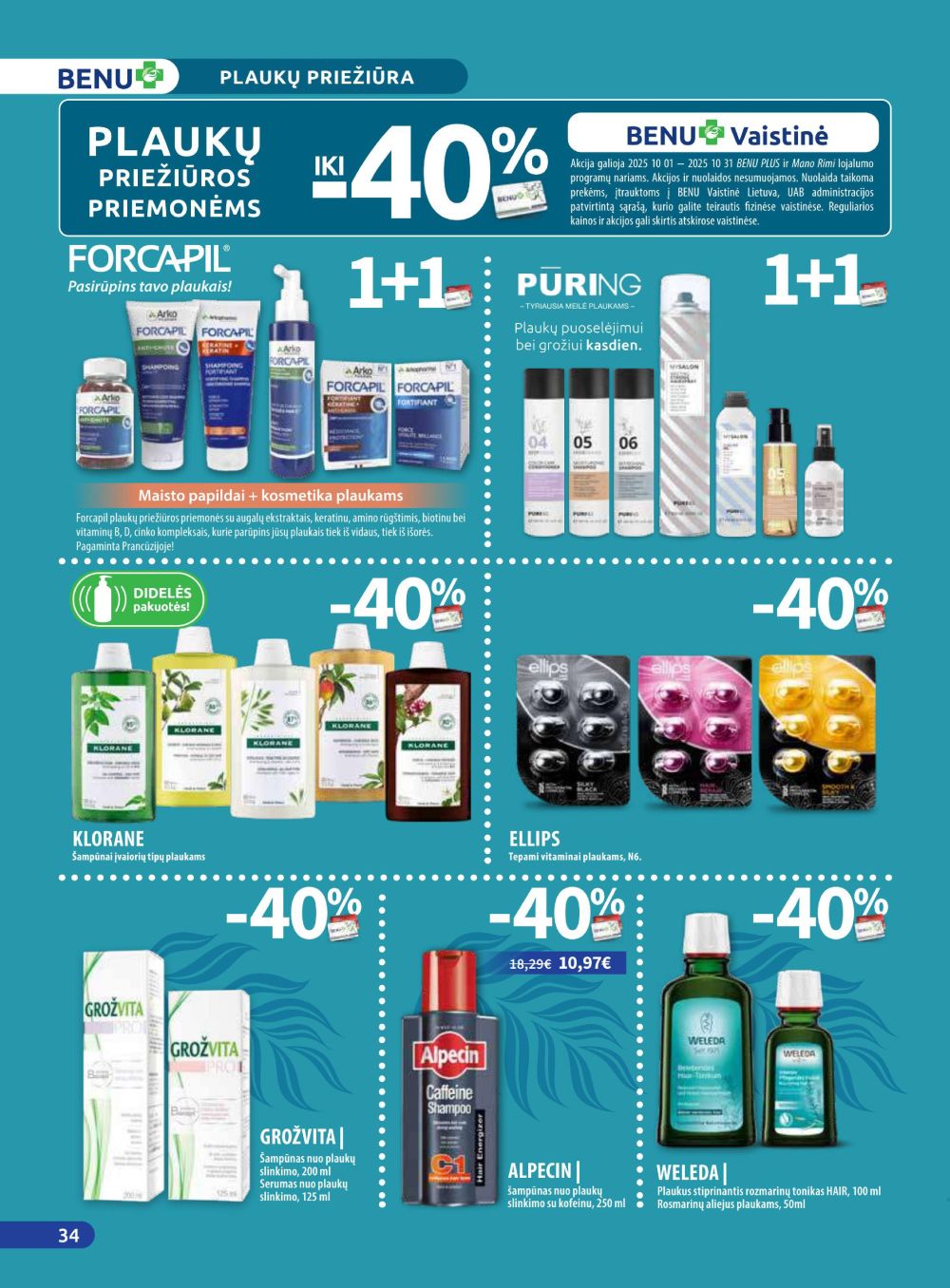 BENU VAISTINĖ (2025 10 01 - 2025 10 31) | 34