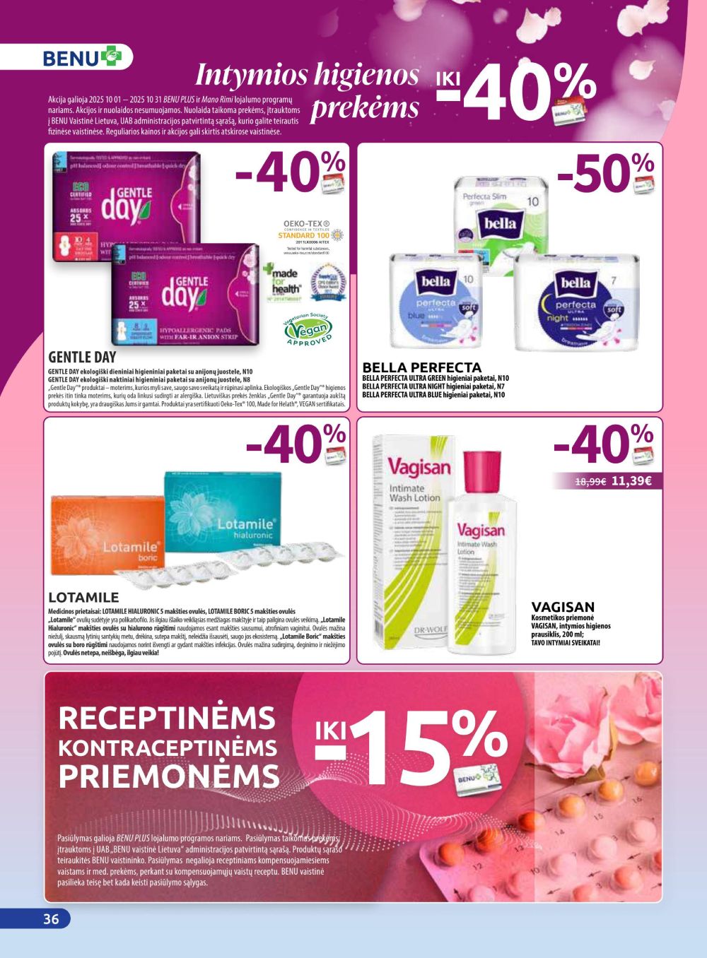 BENU VAISTINĖ (2025 10 01 - 2025 10 31) | 36
