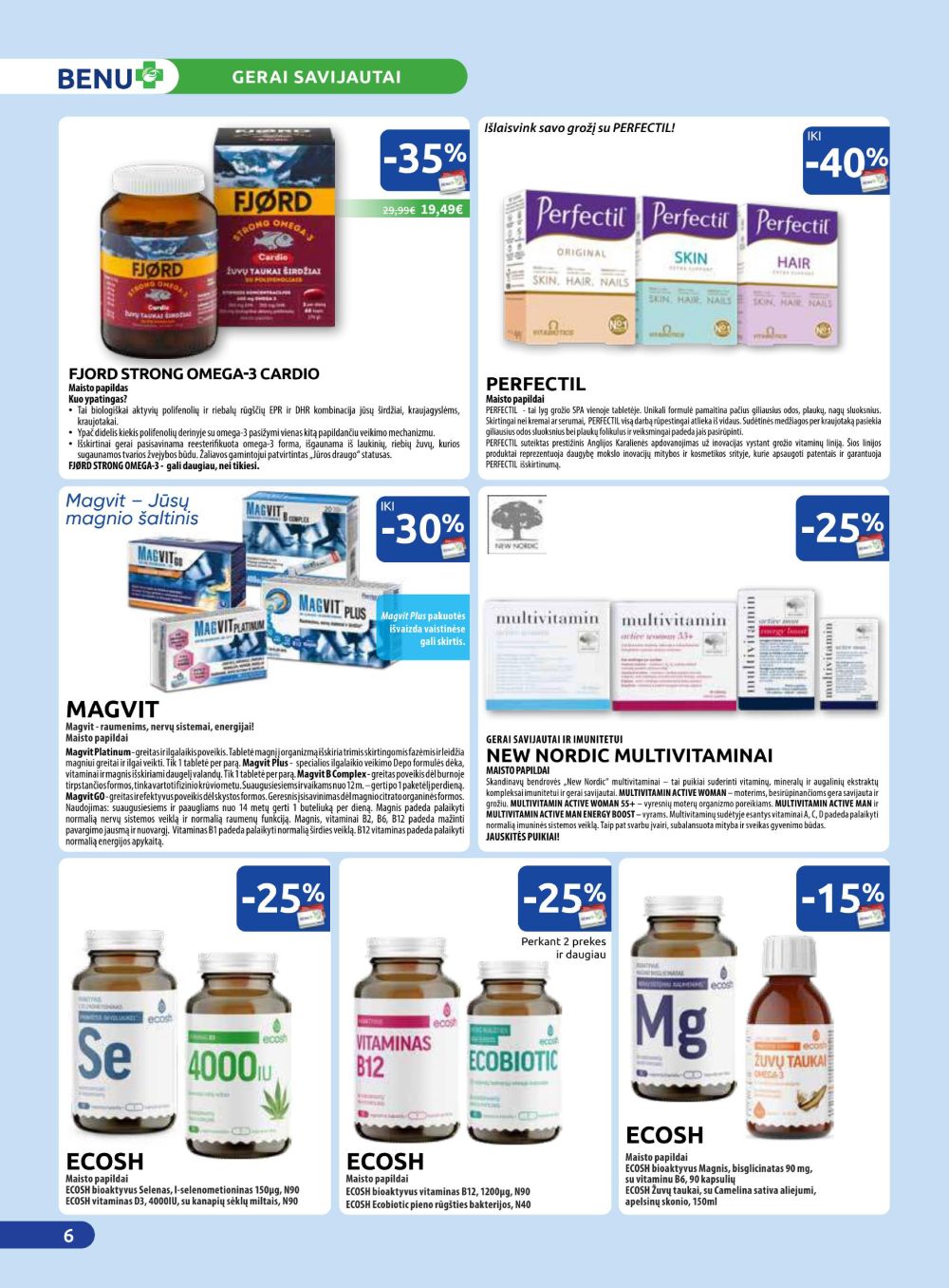 BENU VAISTINĖ (2025 10 01 - 2025 10 31) | 6