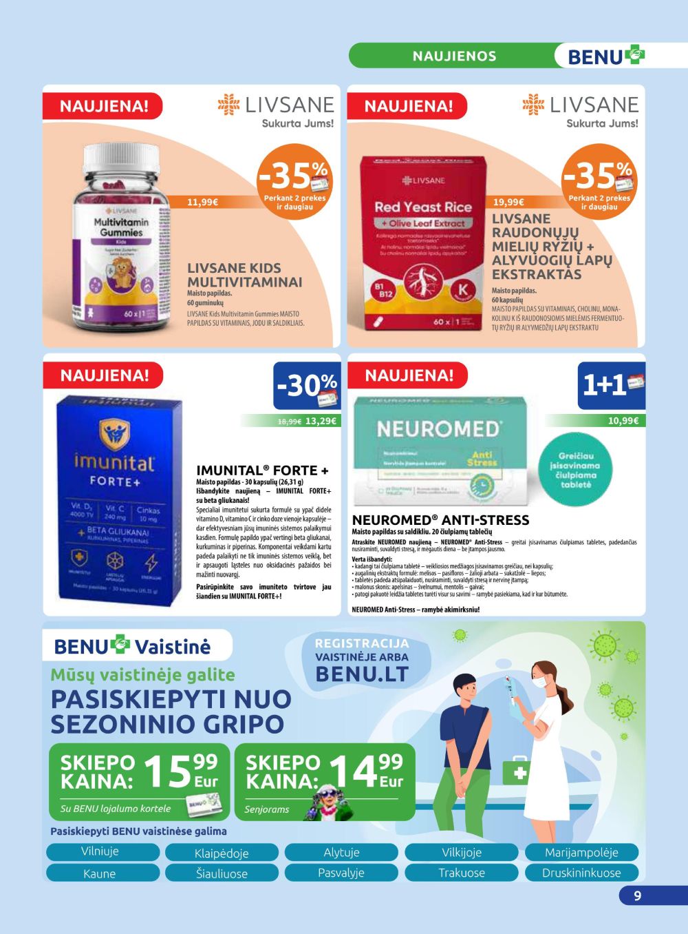 BENU VAISTINĖ (2025 10 01 - 2025 10 31) | 9